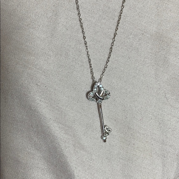 Silver key necklace from Macy’s - Picture 1 of 3